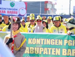 Bupati Hadiri Pembukaan Porseni PGRI di Sidrap
