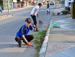 Pemkab Perkuat Budaya Gotong Royong Bersihkan Wajah Kota Kalianda