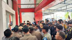 Brimob Sulsel Kirim Pasukan 2 SST Back Up Eksekusi Mal Pinrang