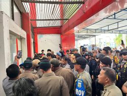 Brimob Sulsel Kirim Pasukan 2 SST Back Up Eksekusi Mal Pinrang