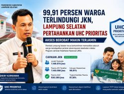 Lampung Selatan Lampaui Target Nasional Kepesertaan BPJS