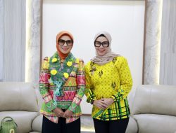 Bupati Jemput Penasehat DWP Kementrian ESDM