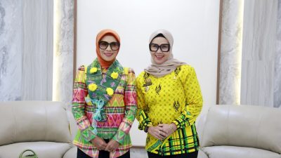 Bupati Jemput Penasehat DWP Kementrian ESDM