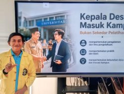 Kades Suak dan Bumidaya Wakili Provinsi Lampung Masuk Kampus