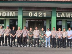 Kapolres Perkuat Soliditas Bersama TNI dan Kejaksaan