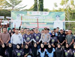 Wabup Buka Turnamen Bola Voli Bupati Cup