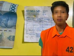 Pelaku Curat di Katibung Dibekuk Kurang dari Sehari