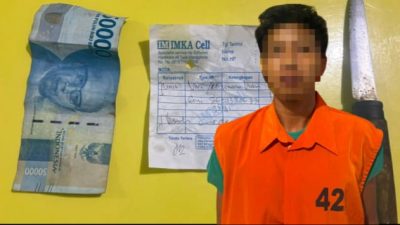 Pelaku Curat di Katibung Dibekuk Kurang dari Sehari