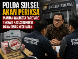 Mantan Wali Kota Parepare Akan Diperiksa Terkait Kasus Dinkes
