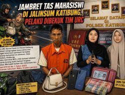 Tim URC Bekuk Pelaku Jambret Tas Mahasiswi di Jalinsum Katibung