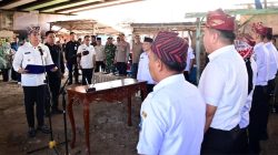 Bupati Lantik 12 Pejabat di Bawah Flyover Natar