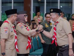 Bupati Lepas Kontingen Kwarcab Menuju Jambore Nasional