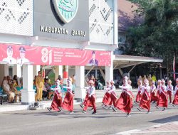 Gemuru Gerak Jalan Warnai Perayaan HUT RI di Barru