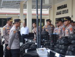 Kapolres Lampung Selatan Cek Sarpras Polsek