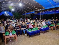 Bupati Hadiri Syukuran Panen Padi Warga Desa Gattareng