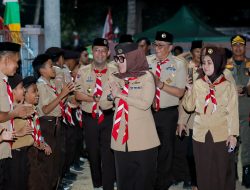 Bupati Kunjungi Perkemahan di Cilellang