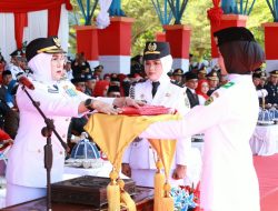 Upacara detik-detik Kemerdekaan di Barru Berlangsung Khidmat