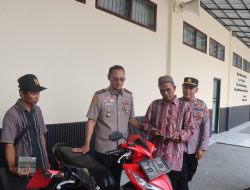 Dua Motor Curian di Candipuro Kembali ke Pemilik