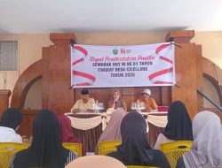 Pemdes Cilellang Bentuk Panitia Semarak HUT RI
