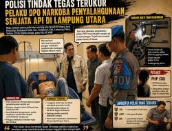 Polisi Baku Tembak DPO Narkoba