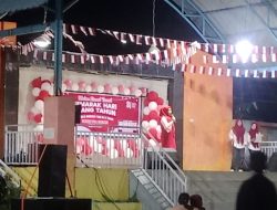Semarak Puncak Malam Perayaan HUT RI di Cilelang