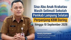 Sisa Abu Anak Krakatau Masih Selimuti Sekolah