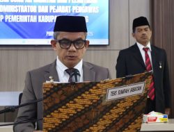 Lantik 23 Pejabat Baru Wabup Pinrang Tegaskan Integritas dan Responsivitas Pelayanan