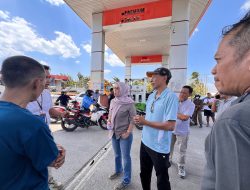 Bupati Sidak Penyaluran BBM di SPBU Lipukasi