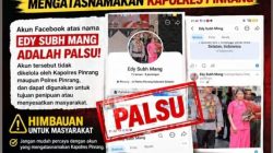 Waspada Penipuan Polres Pinrang Imbau Warga Tak Percaya Akun FB Palsu Catut Foto Kapolres