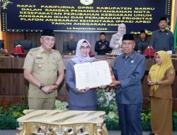 Bupati dan DPRD Tandatangani Nota Kesepakatan KUA PPAS Perubahan