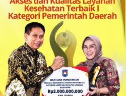Barru Jadi Terbaik I Kategori Akses dan Kualitas Layanan Kesehatan