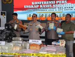 Polres Sita 79,2 Kg Sabu dan Selamatkan 335.483 Jiwa
