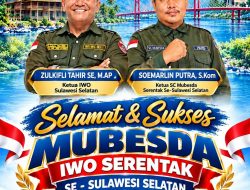 Konsolidasi Pers Sulsel Mubesda IWO Serentak Ketok Palu Jadwal Pelaksanaan di Wajo