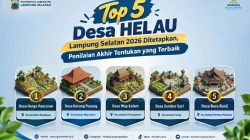 Top 5 Desa HELAU Lampung Selatan 2026 Ditetapkan