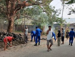 Polairud Awerrangnge Bersama Warga Gelar Kerja Bakti