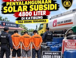 Polisi Ungkap Penyalahgunaan Solar Subsidi 8.400 Liter