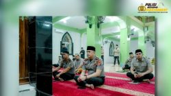 Kapolres Safari Subuh di Masjid Jami Nurul Iman