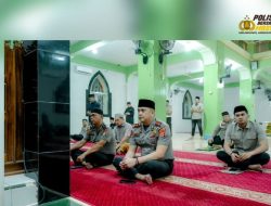 Kapolres Safari Subuh di Masjid Jami Nurul Iman